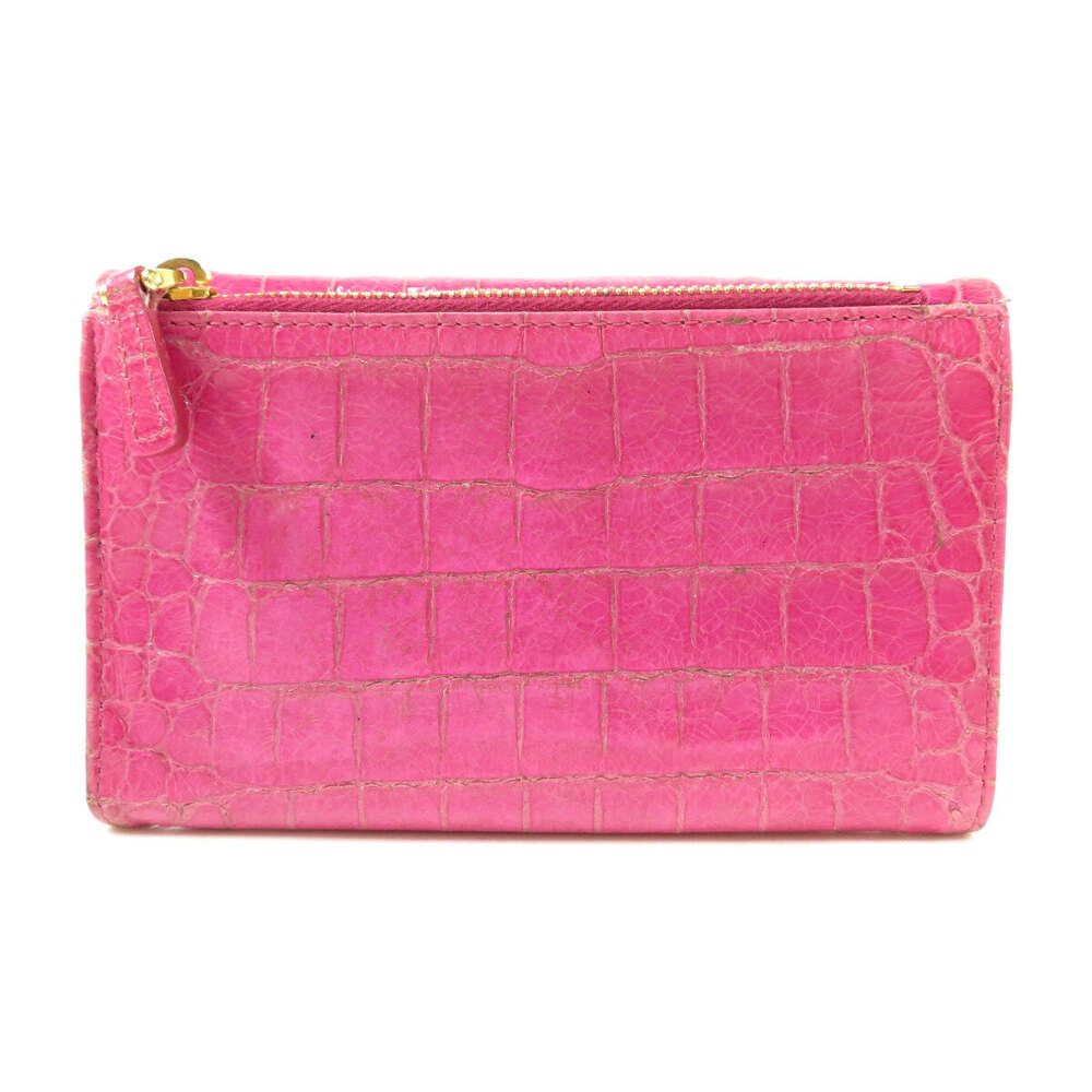 Miu Miu fold motif Wallet leather bi Black